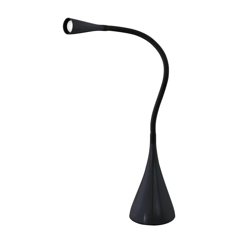 Veioza Ariya, LED, metal/plastic, negru, 48,5 x 11 x 11 cm