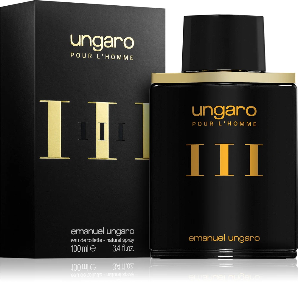 Apa de toaleta Emanuel Ungaro Pour L\'Homme III, pentru barbati, 100ml