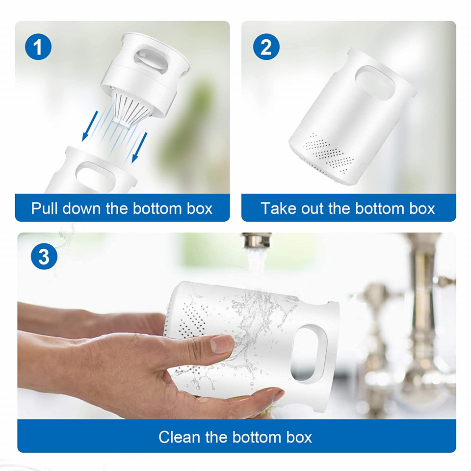 Poze Aparat electric anti-insecte TTANMILY, plastic, alb, 13 x 9 cm
