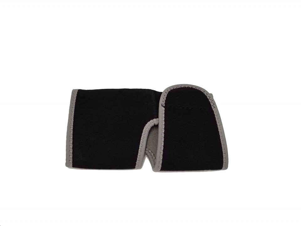 Bandaj pentru cu compresie pentru cot Roar, neopren, negru/gri
