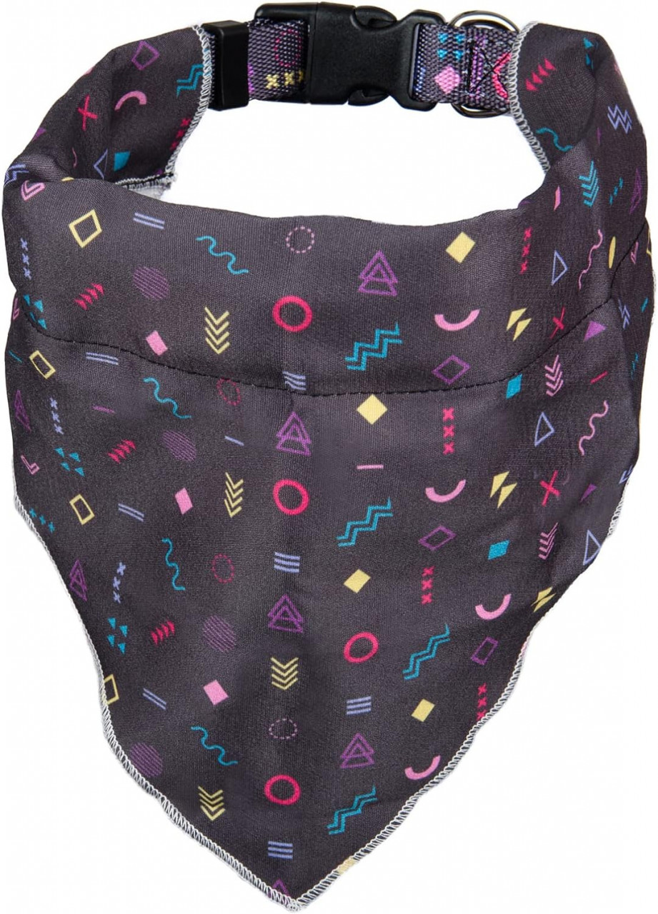Bandana pentru caine ASTORPET, poliester, multicolor, marimea M