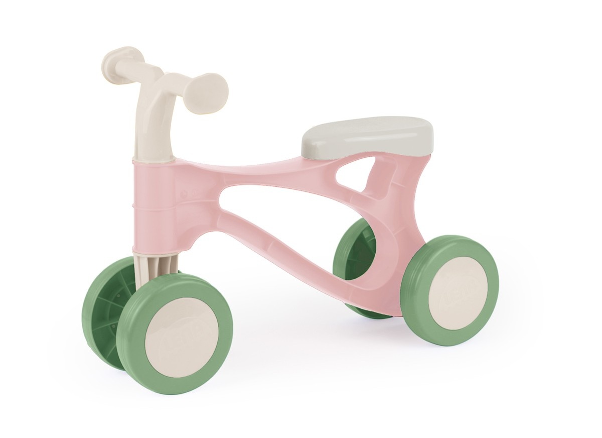 Bicicleta pentru copii, Lena, pastel roz, 48x21x34cm, 18 luni+