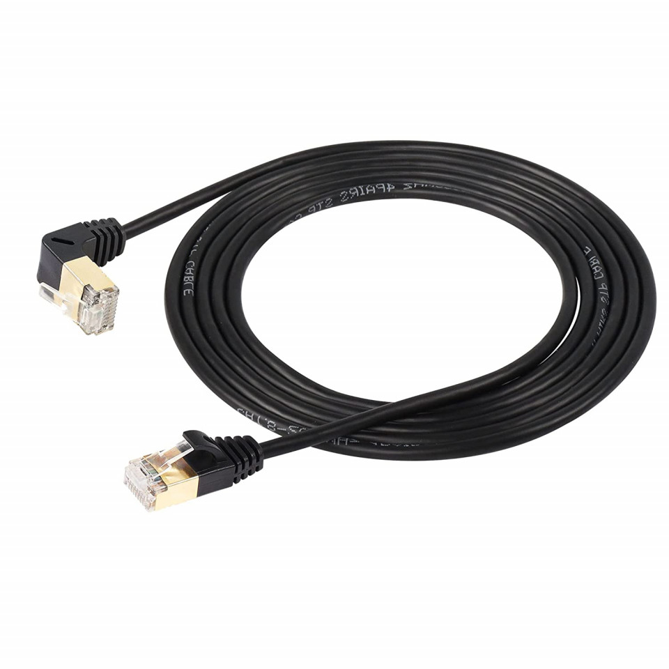 Cablu Ethernet de mare viteza CAT8 32AWG SinLoon, RJ45, 40Gbps, 2000Mhz, 2 m 2000MHz imagine noua idaho.ro