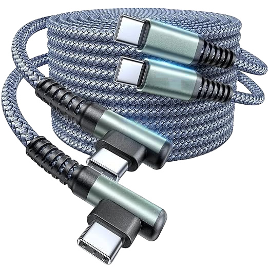 Cablu USB C la USB C Orico, cupru/nailon, gri, 100 cm