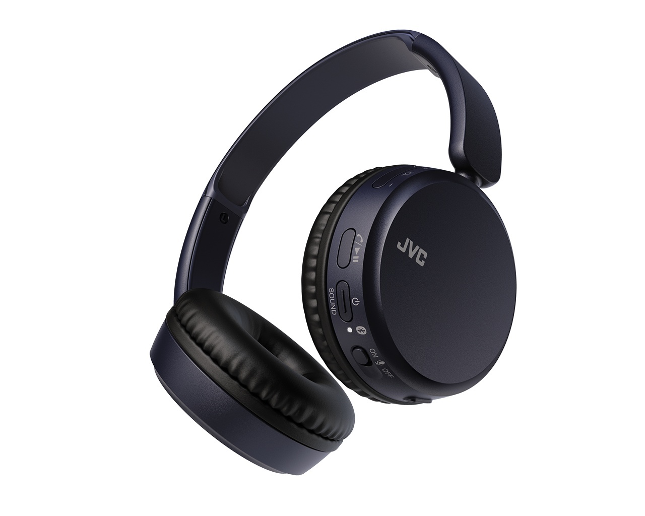Casti audio On-Ear JVC HA-S36W-A-U, Bluetooth, Autonomie 35h, microfon, Albastru