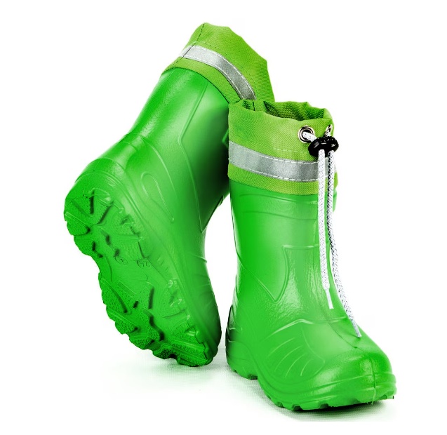 Cizme copii Kolmax super usoare EVA liner detasabil marime 24 Verde