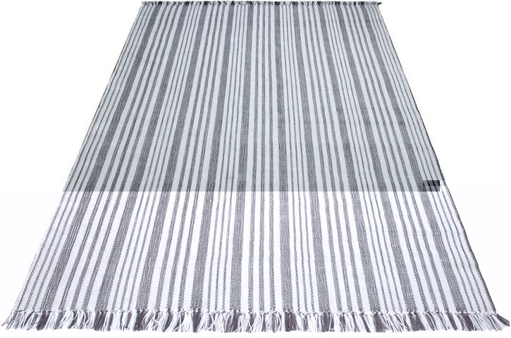 Covor COUCH_GW, textil, gri/alb, 160 x 230 cm