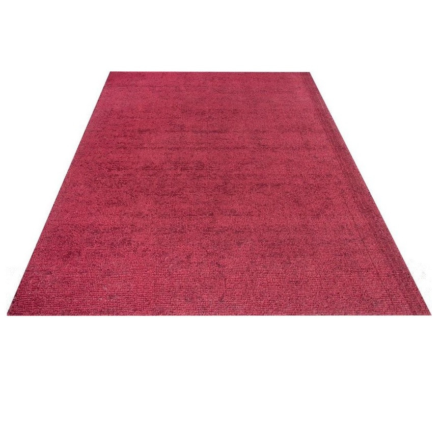 Covor Otto, textil, vin rosu, 80 x 150 cm