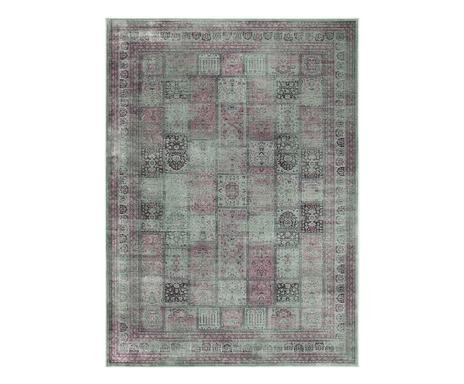 Covor Suri, textil, gri/roz, 201 x 279 cm 201