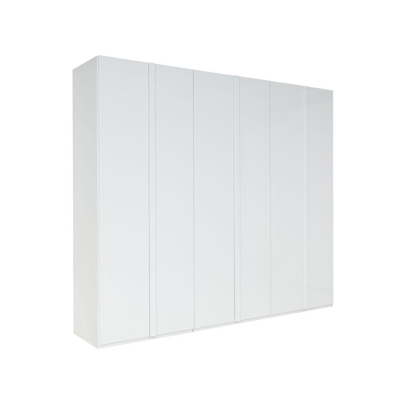Dressing Wylo, MDF, alb, 237 x 270 x 59 cm chilipirul-zilei.ro/ pret redus