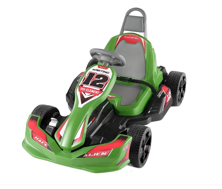 Kart electric pentru copii de viteza Go Kart Globo acumulator 12V 2 viteze