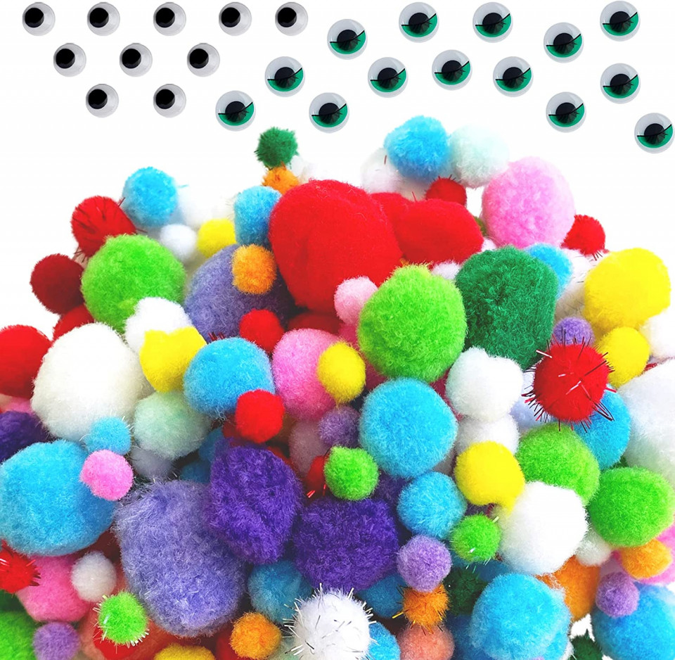 Kit de artizanat EPIQUEONE, 2100 piese, textil/plastic, multicolor