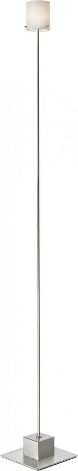 Lampadar Slim II, metal/sticla, argintiu, 15 x 120 x 15 cm, 13w 120 imagine reduss.ro 2022