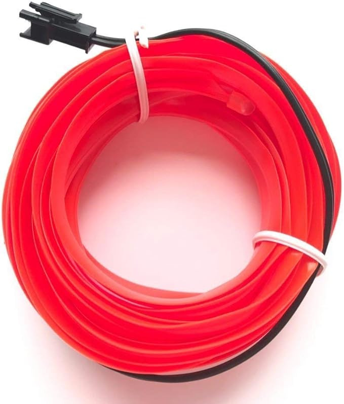 Lumina ambientala LED, rosu, 2m