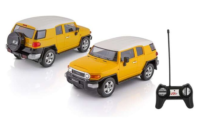 Masina Buddy Toys Cruiser FJ 12.211 cu telecomanda, galbena, Resigilat, Grad A