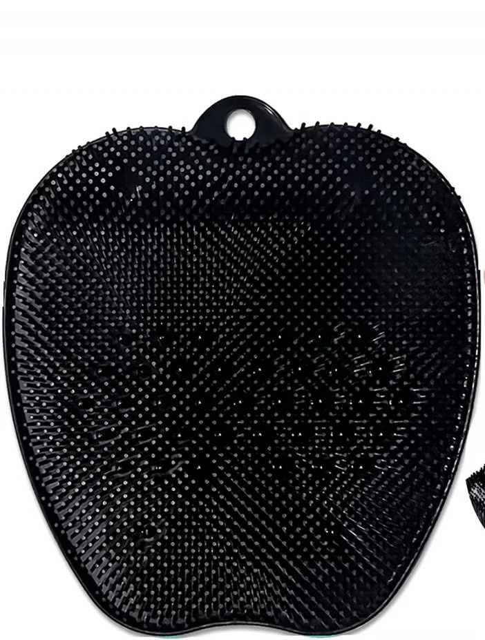 Perie pentru picioare KEEBAX, PVC, negru, 24 x 27 cm