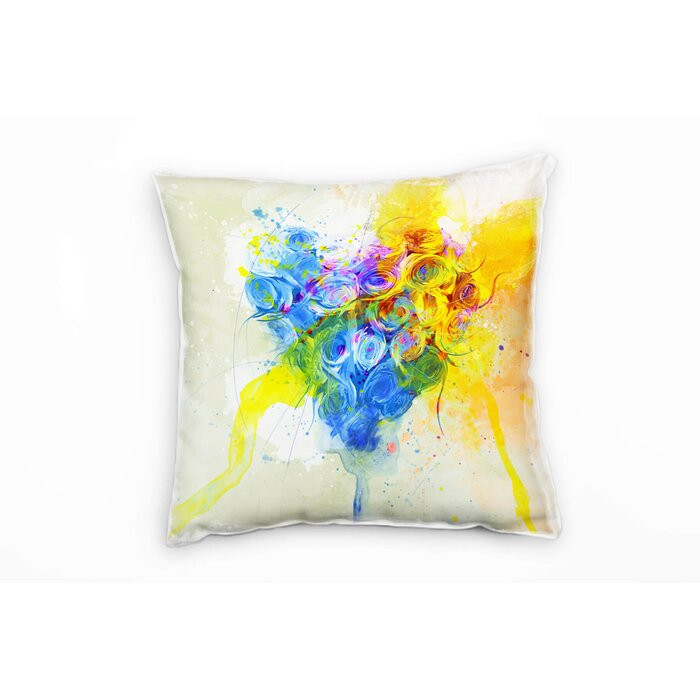 Perna decorativa, multicolora, 40 x 40 x 20 cm Textile 2023-09-25