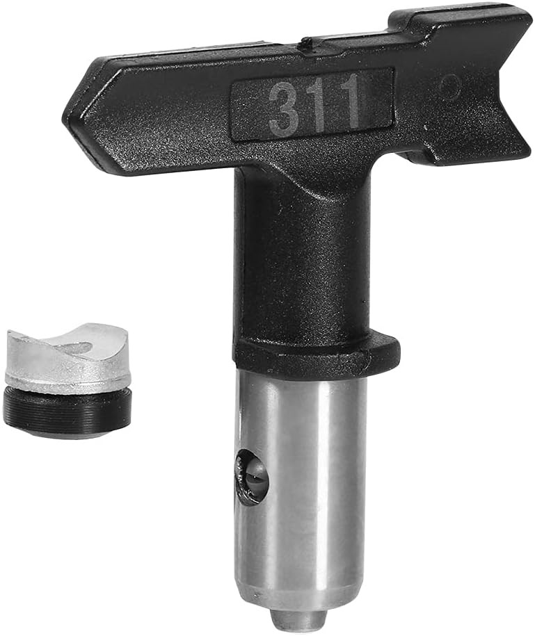 Pistol de pulverizare Delaman, otel, negru/argintiu, 13 x 7,5 x 2 cm