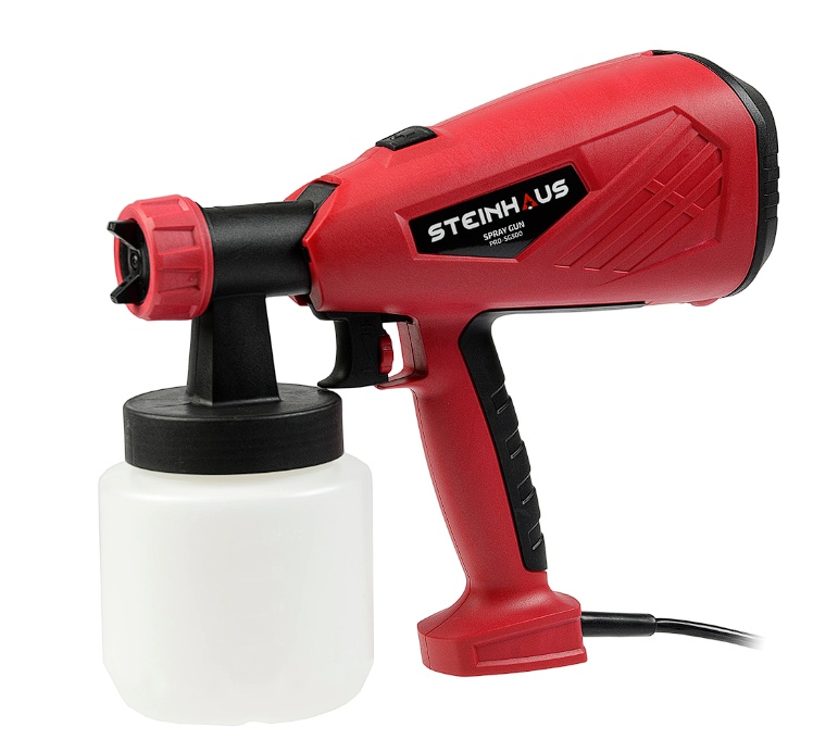 Pistol de vopsit Steinhaus PRO-SG500, 500W, 800 ml, Resigilat, Grad A