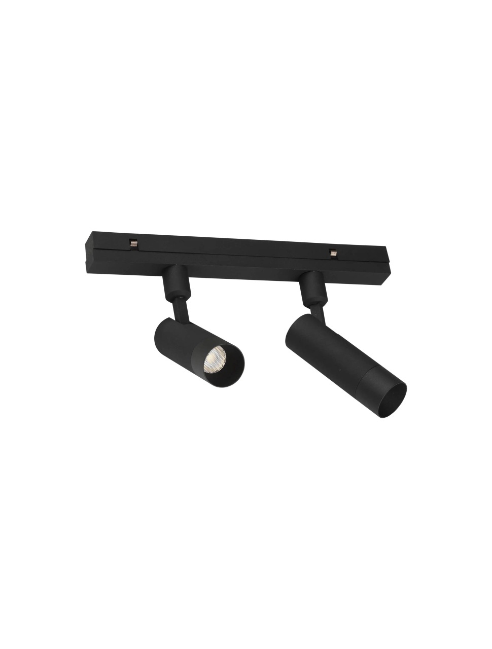 Proiector dublu LED sina magnetica, 2x5W, 3000K, 48V, dimabil, negru