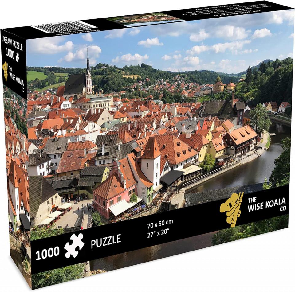 Puzzle cu 1000 piese THE WISE KOALA CO, hartie, multicolor, peisaj, 50 x 70 cm