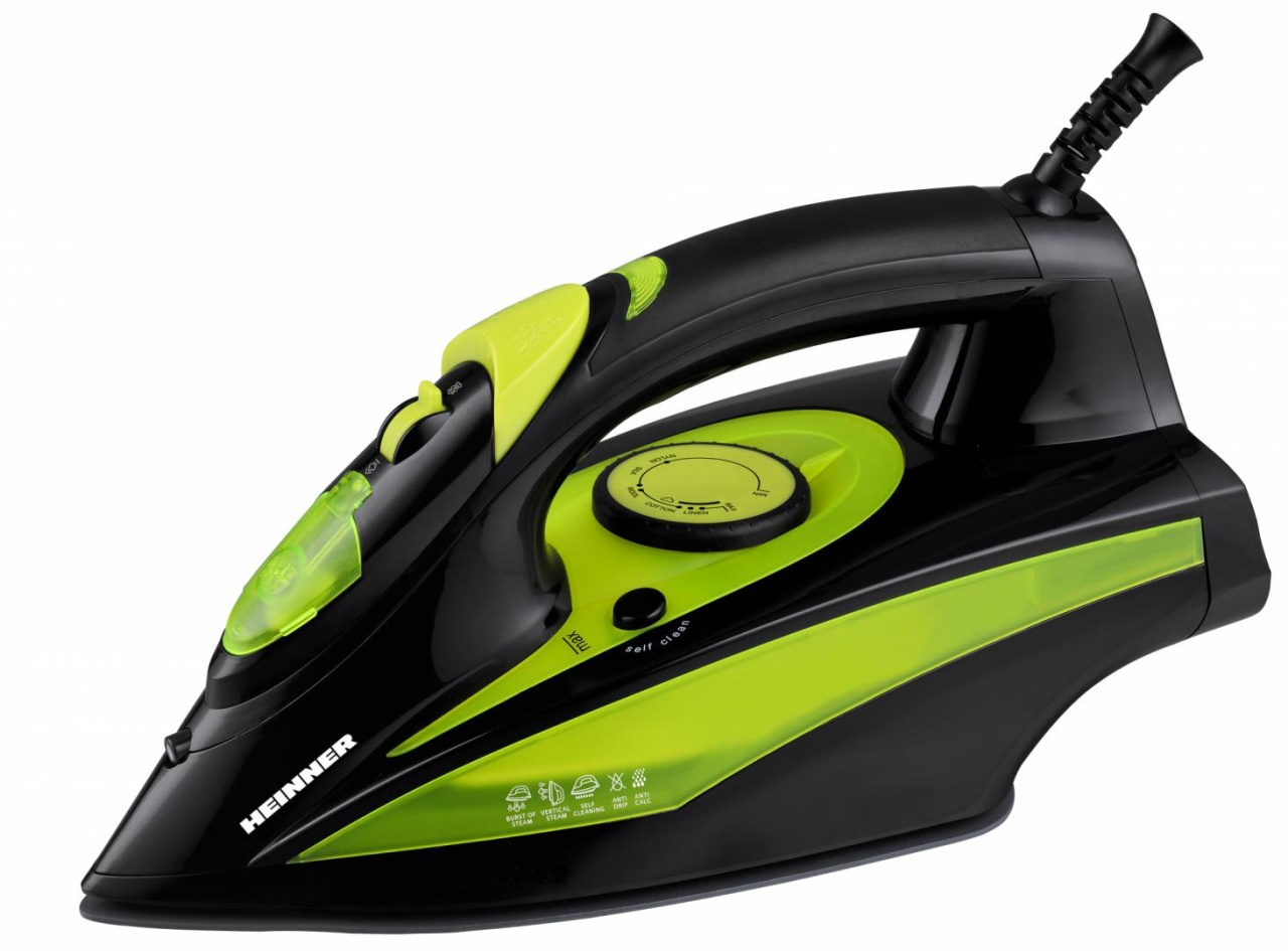 RESIGILAT – FIER DE CALCAT HEINNER PERFORM XI-6060-GR, 2400W, Talpa ceramica, Termostat reglabil, Verde