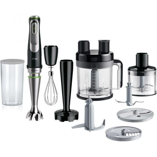 RESIGILAT Mixer vertical Braun MultiQuick MQ9187XLI, 1200W, negru