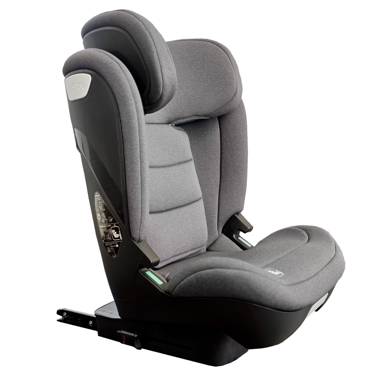 Scaun auto Appekids, I-SIZE, 100 -150 cm, Q-Fix - Grey