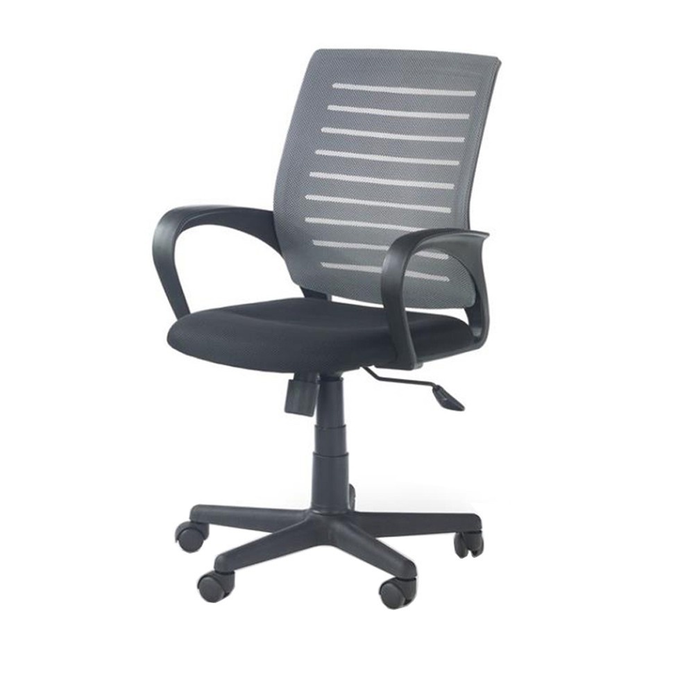 Scaun directorial HM Santana, negru/gri
