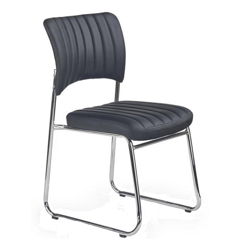 Scaun vizitator HM Rapid, negru