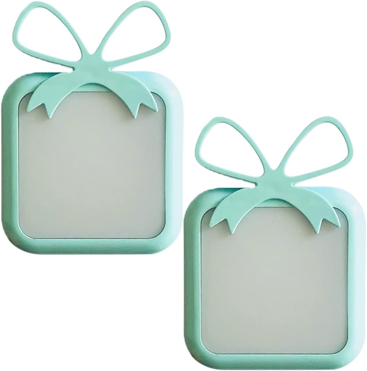 Set de 2 lampi cu senzor crepuscular MaxHee, LED, plastic, verde, 0.78W
