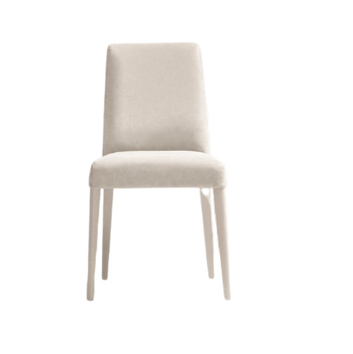 Set de 2 scaune tapitate Cornish, alb, 86 x 48 x 58 cm image1