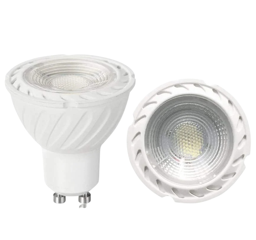 Set de 2 spoturi VARICART, LED, 6 W, alb, plastic, 5 x 5 x 5,5 cm