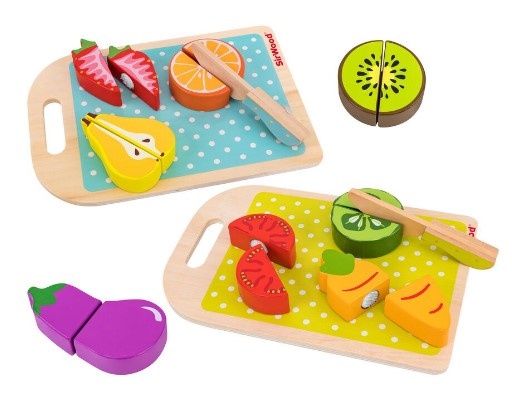 Set fructe/legume Globo de taiat, cu tocator si cutit inclus