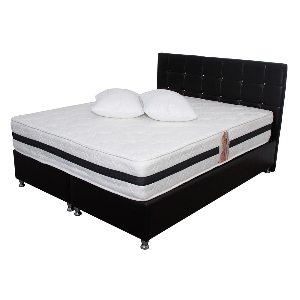 Set Saltea Super Lux Ortopedica Forte TULIP plus 2 perne microfibra 50x70, 140x200x30
