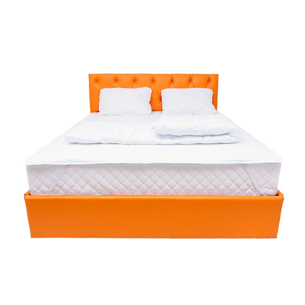 Set saltea URANUS Spring Comfort plus 2 perne plus Husa hipoalergenica plus Pilota vara microfibra 180x200, 140x200x26