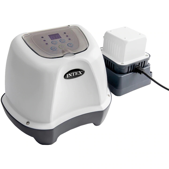 Sistem de filtrare cu salinizator QS400 Krystal Clear Intex 26664, piscine cu volum de pana la 17413 l, Resigilat, Grad A