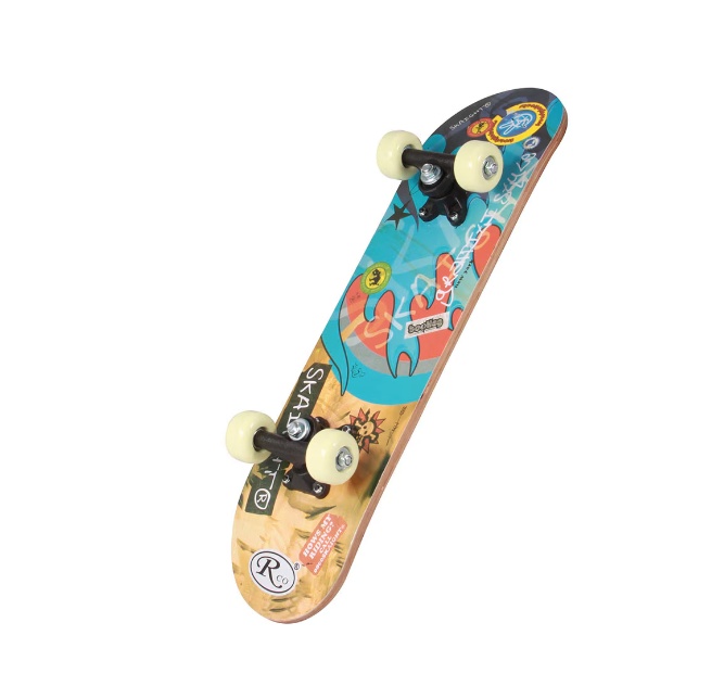 Skateboard copii lemn RCO, 61 cm, HB2003A
