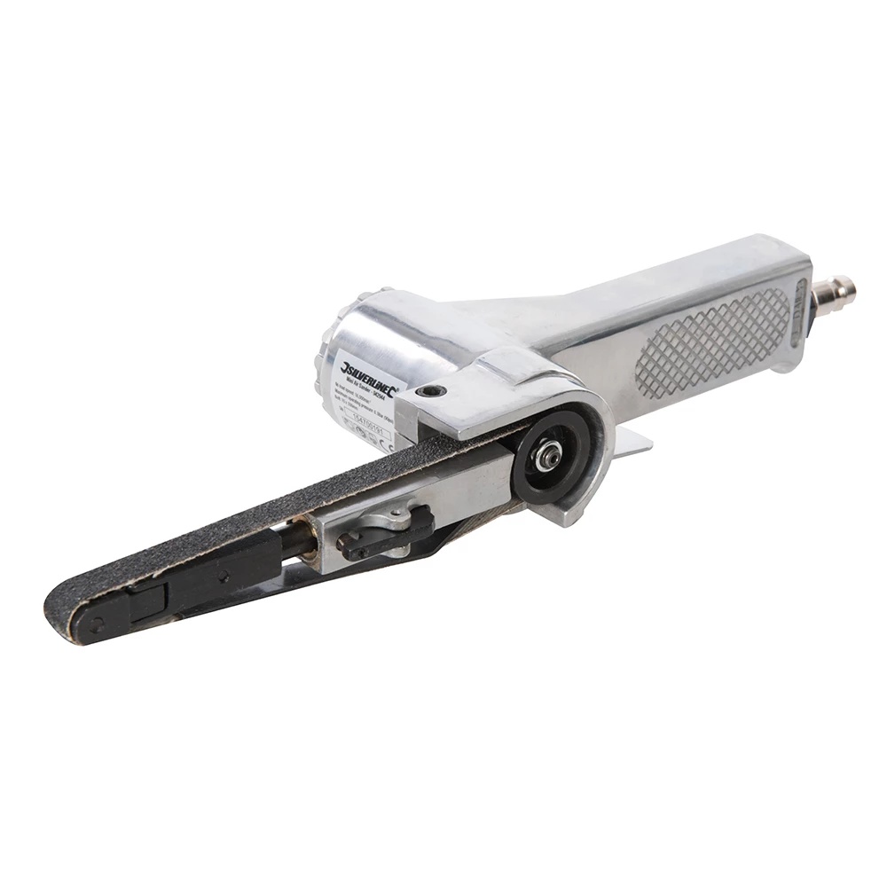 Slefuitor pneumatic cu banda Silverline, 16.000 rpm