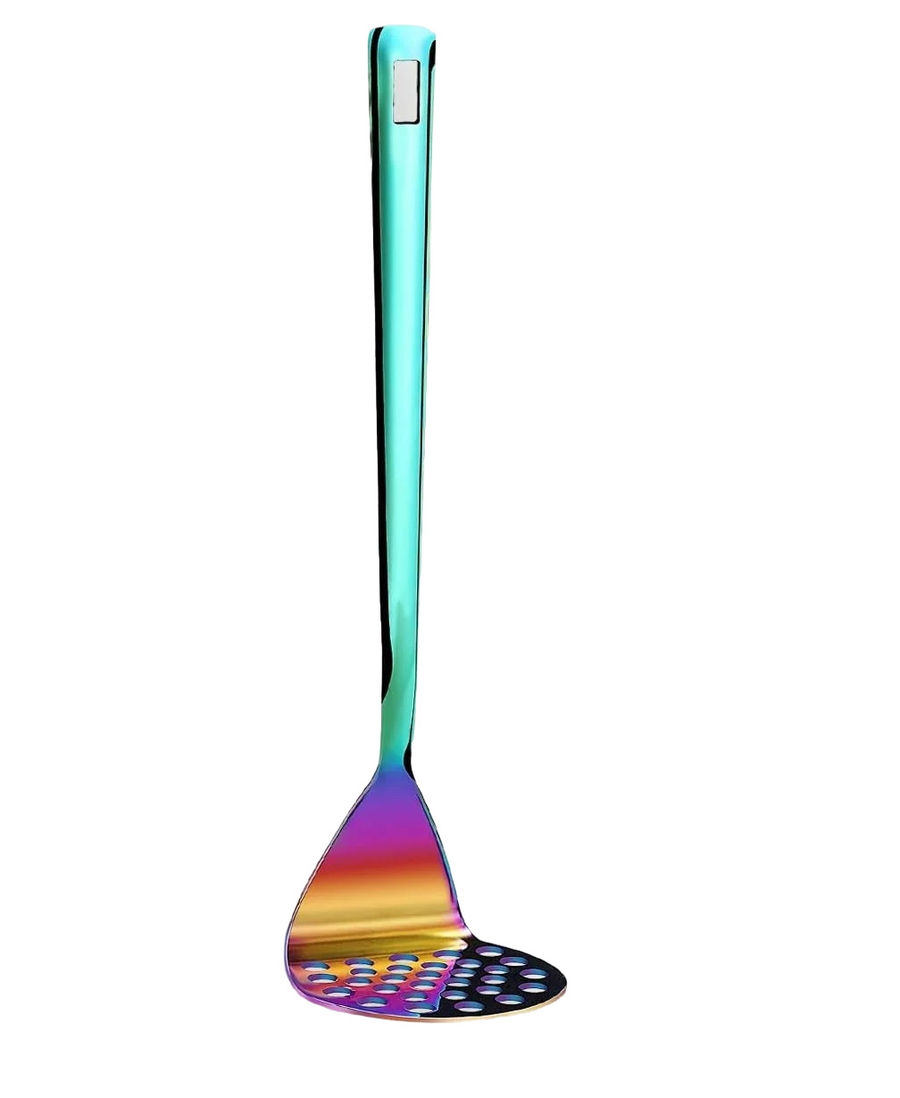Zdrobitor pentru cartofi Homquen, otel inoxidabil, multicolor
