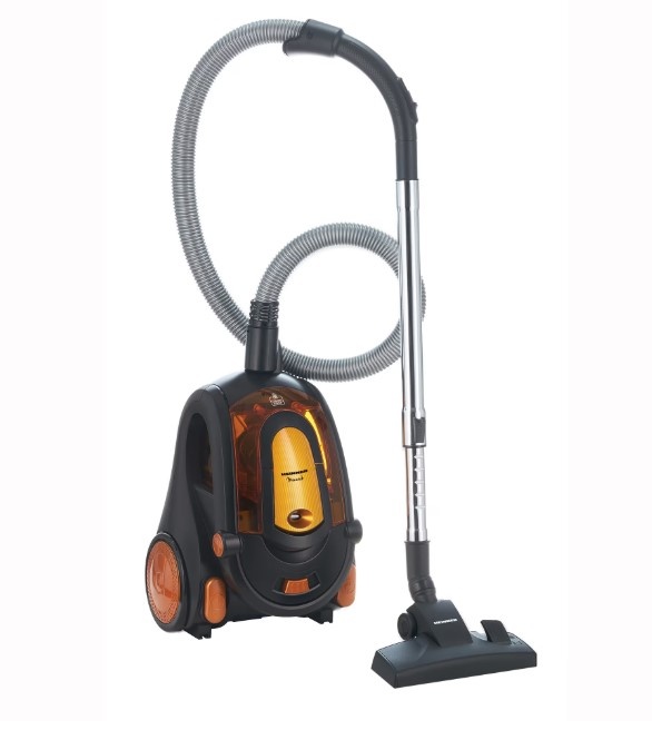 Aspirator fara sac Heinner Monarch HVC-V800BK, 800W, putere absorbtie >180W, 2.2L, tija telescopica din metal, accesorii 2 in 1, perie canapea,