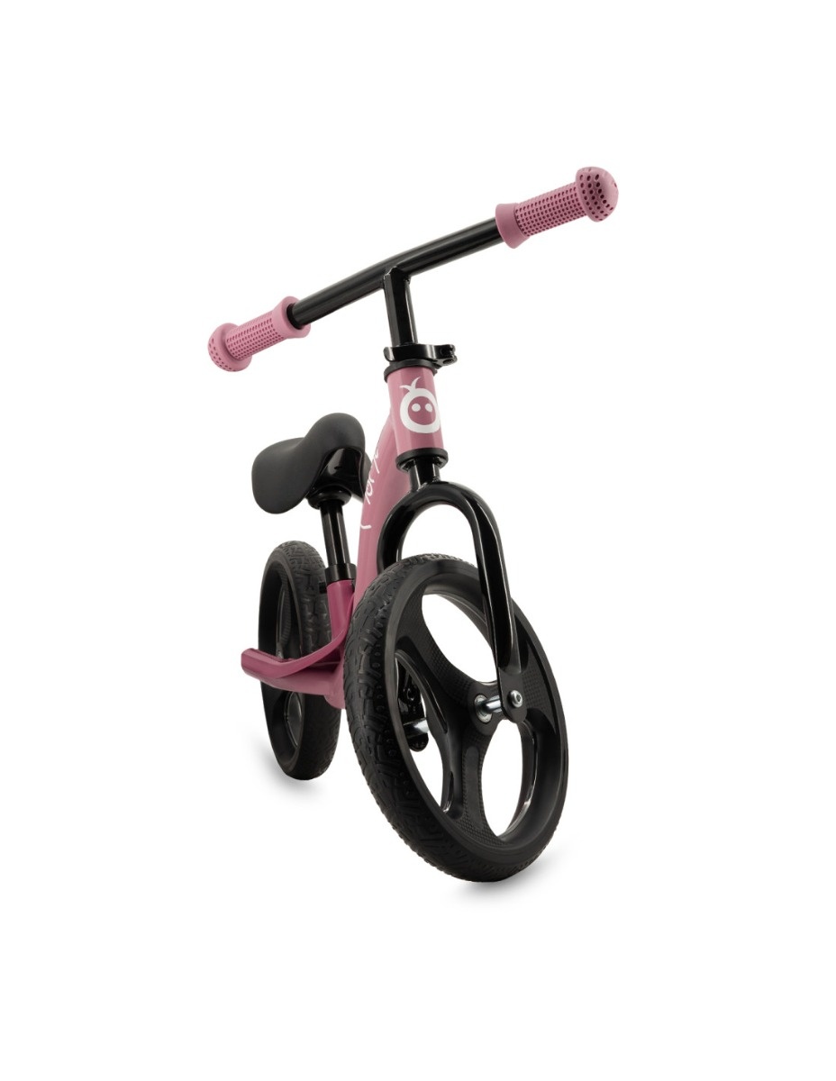 Bicicleta fara pedale cu roti led , Momi Isoka - Pink