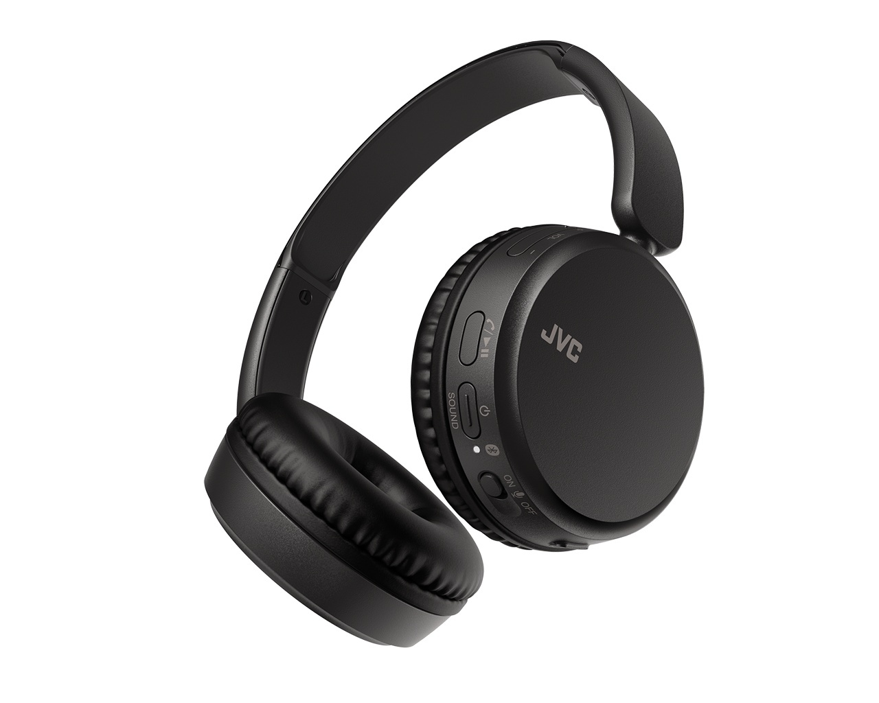 Casti audio On-Ear JVC HA-S36W-B-U, Bluetooth, Autonomie 35h, microfon, Negru