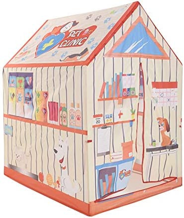 Cort de joaca pentru copii Pullach Hof, model magazin, textil, multicolor, 95 x 72 x 102 cm 102 imagine noua