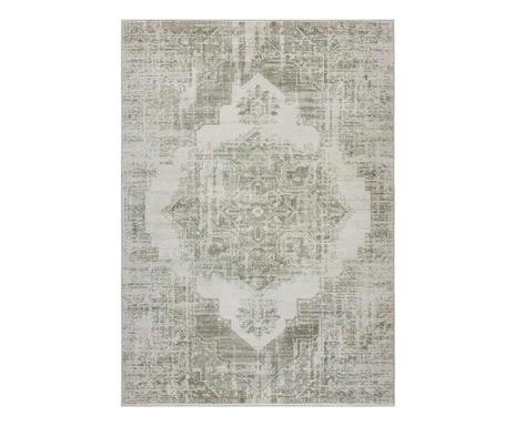 Covor Garonne, textil, gri/verde, 200 x 290 cm 200