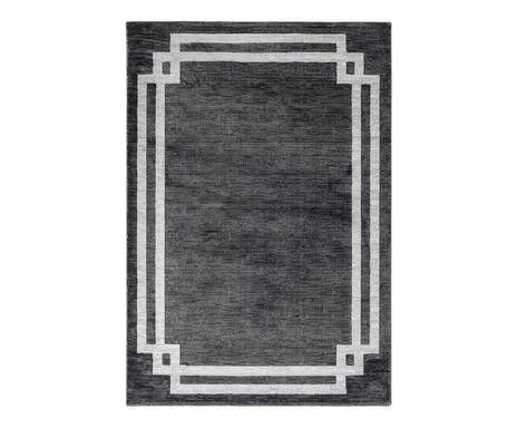 Covor Ginevra, textil, alb/negru, 200 x 300 cm 200