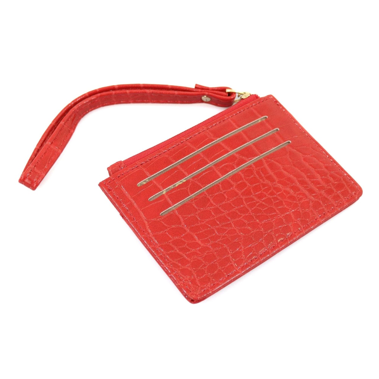 Etui pentru carduri Skin, Ella Icon, Rosu, 12x9cm