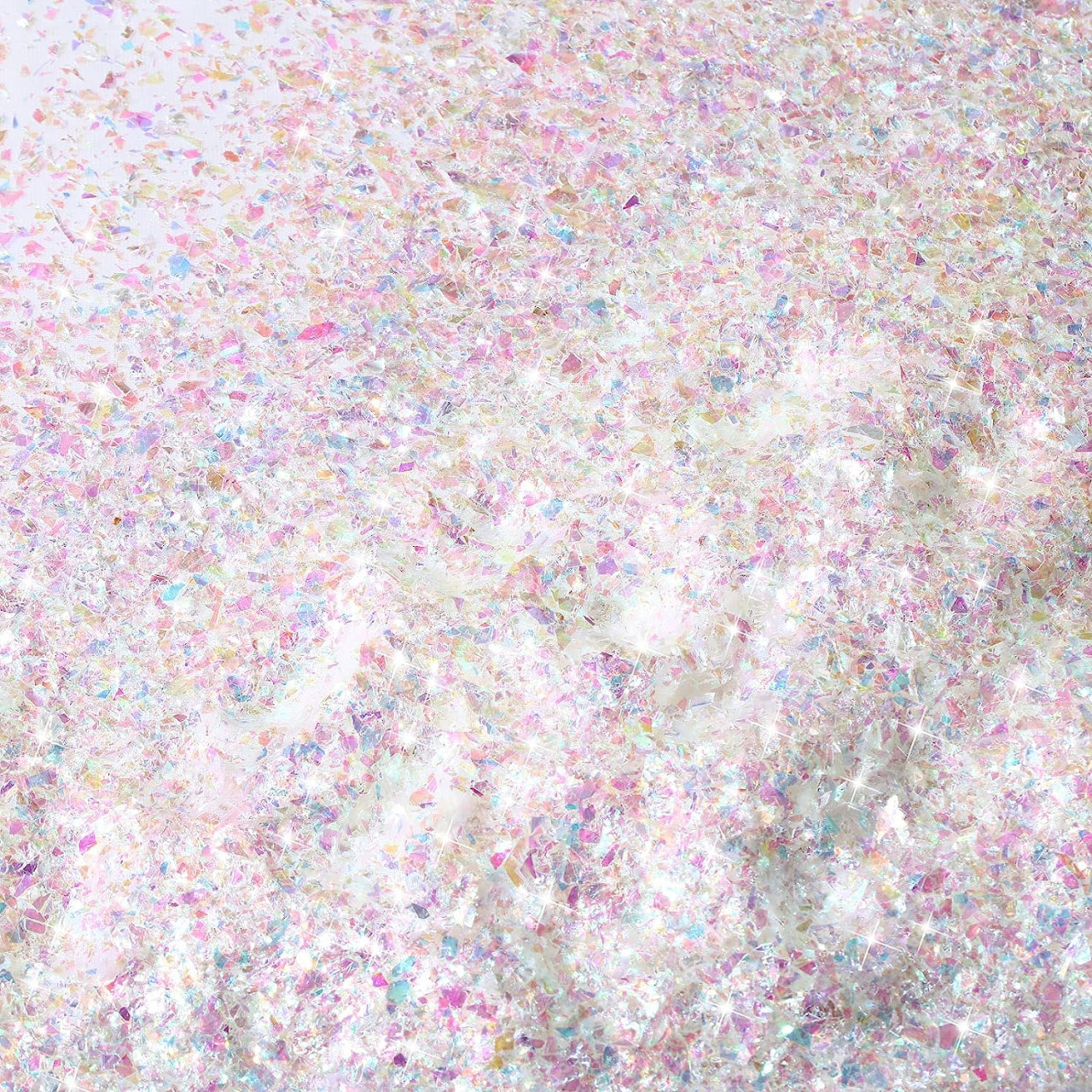 Fulgi de zapada artificiali Kasyat, PVC, multicolor, 400g
