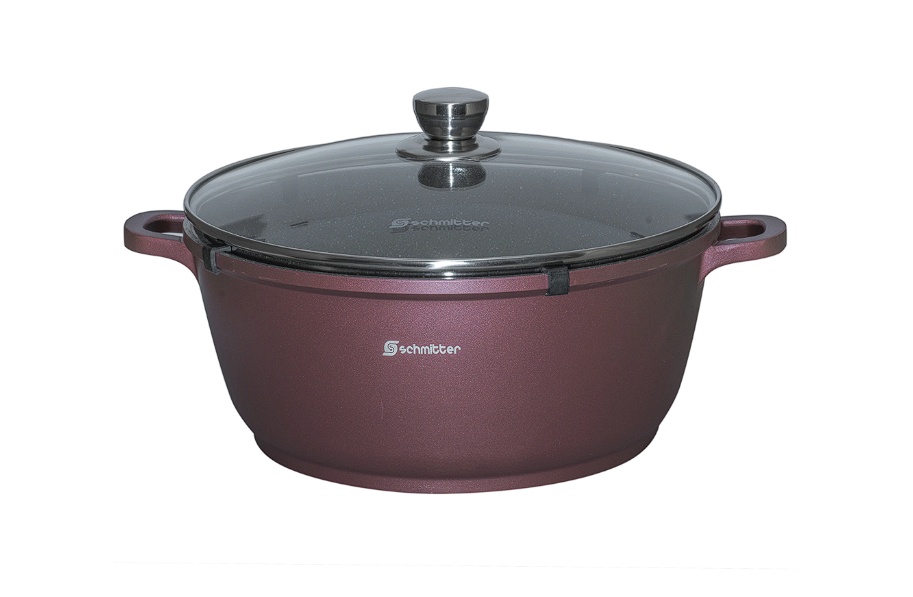 Oala ceramica Schmitter, aluminiu turnat, 20 cm, 2.5 L, Resigilat, Grad B