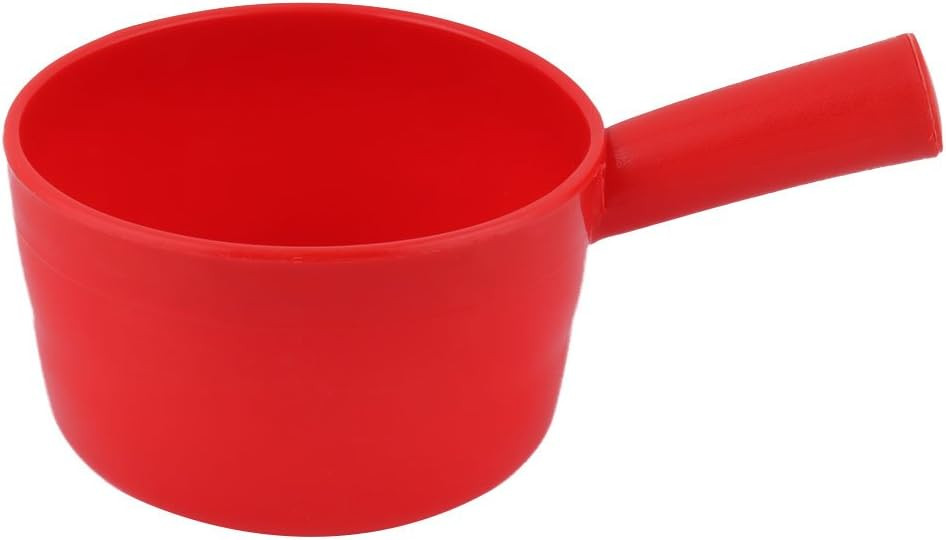Oala pentru apa Sourcing Map, plastic, rosu, 27 x 17 x 9 cm